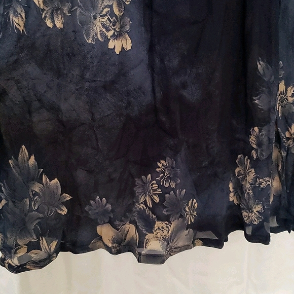 Navy Blue Traditional Chinese Dress Women's - Picture 4 of 4